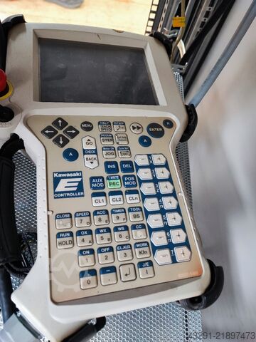 औद्योगिक रोबोट Kawasaki RS05L E-Controller mit Kabine