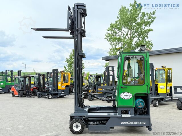 Carretilla elevadora de 4 vías Combilift C4000 / GAS / 9300MM / FREE-LIFT / CABIN