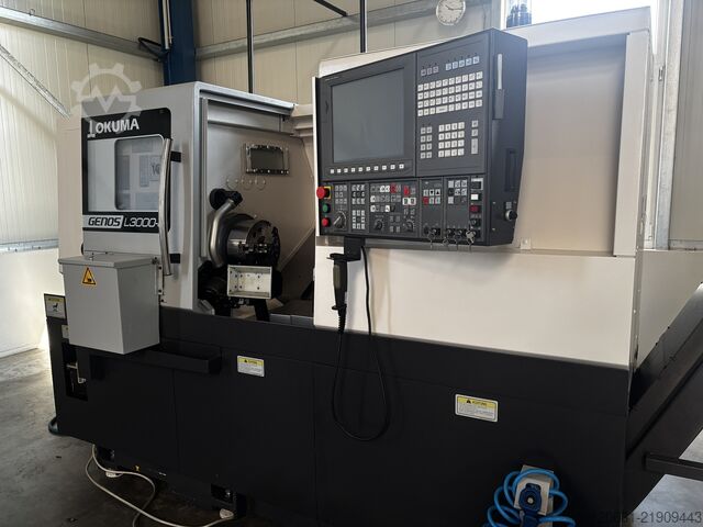 CNC rennibekkur Okuma GENOS L3000-e (Mx450)