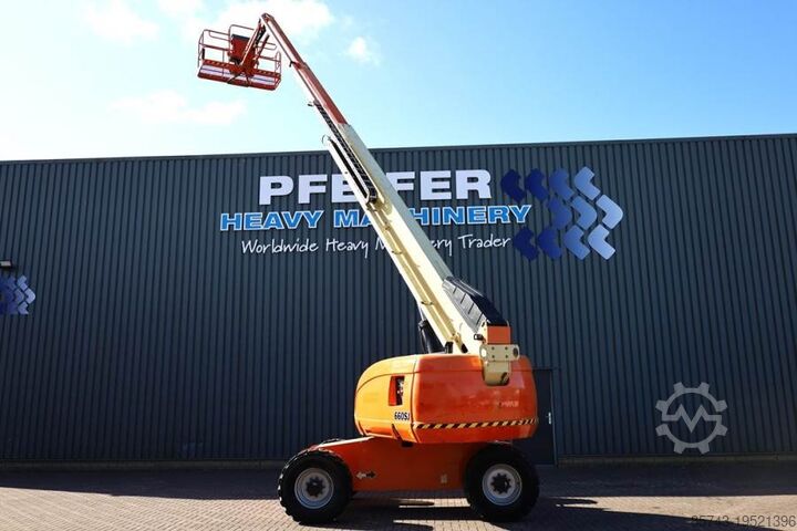Телескопічна платформа JLG 660SJ Diesel, 4x4 Drive, 22,3m Working Height, 17.