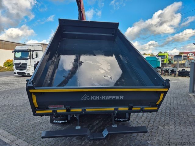 Tipper truck IVECO AD200X46/P HR OFF Palfinger PK 12.501 Funk AHK