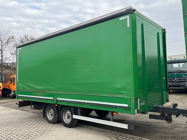 Treler terbuka Pritschenanhänger TPA 9,5/6,2E Planenanhänger Sc