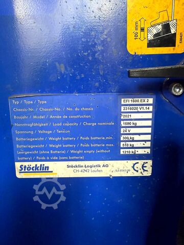 Steker manual Stöcklin EFI 1600 EX2