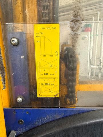 Manual stacker Stöcklin EF 1600
