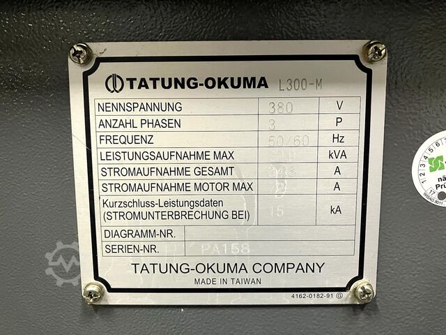 Strung CNC Okuma Genos L 300-M