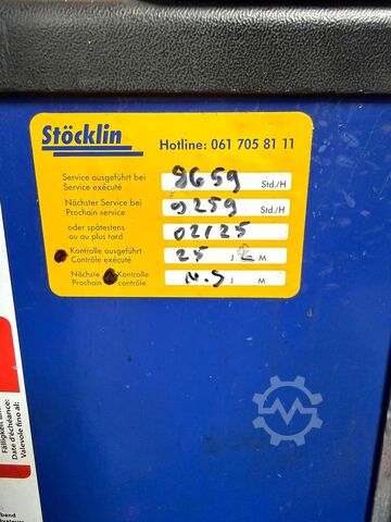 Manual stacker Stöcklin EF 1600 SP