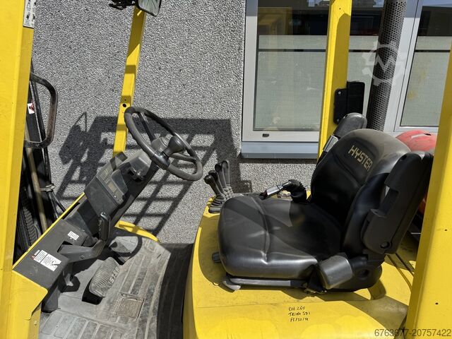 Hyster H3.20XML Carretilla Elevadora Triplex 590 elevación libre/desplazador lateral/4ª función GLP HYSTER H 3.20 XML