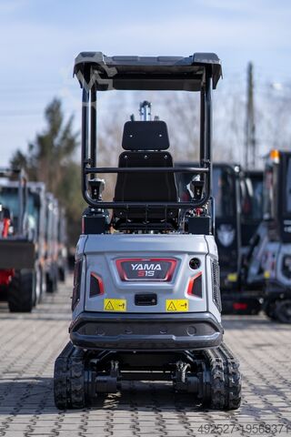 Mini bager KINGWAY DEUTSCHLAND e. K. Minibagger YAMA S15 LITE