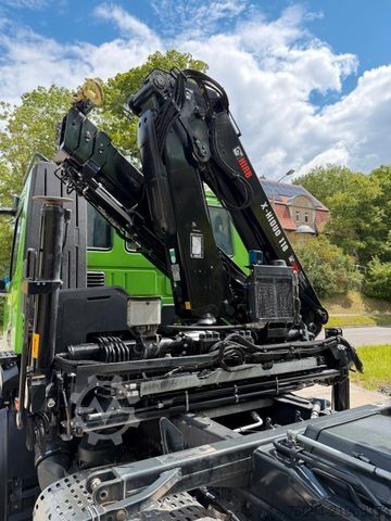 Kippiauto IVECO AD200X40 4x2 Kipper KRAN 12m Funk Greifer AHK