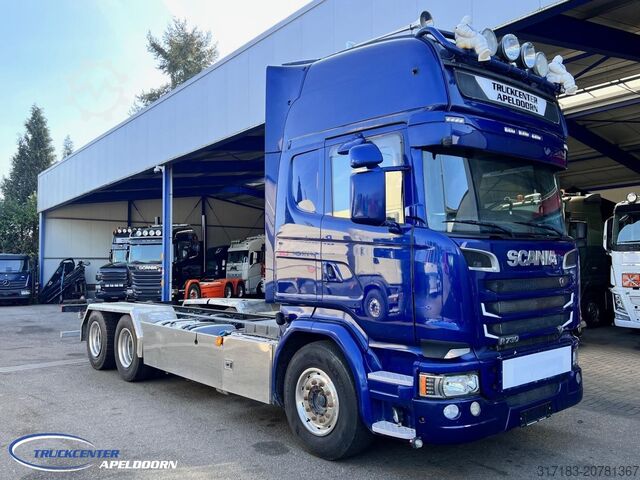 Chasis con cabina Scania R730 V8 6x4, Retarder, Clutch, PTO