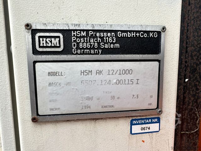 Automatische Horizontalballenpresse HSM HSM AK 1200