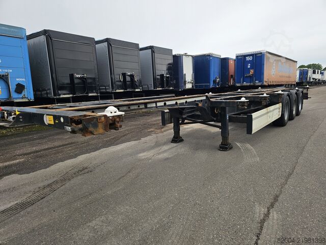 Kontejnerski transport KRONE SD | 40 FT|2 X 20 FT | BACK SLIDER |HIGHCUBE.| ...