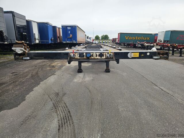 Kontejnerski transport KRONE SD | 40 FT|2 X 20 FT | BACK SLIDER |HIGHCUBE.| ...