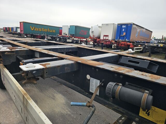 Kontejnerski transport KRONE SD | 40 FT|2 X 20 FT | BACK SLIDER |HIGHCUBE.| ...