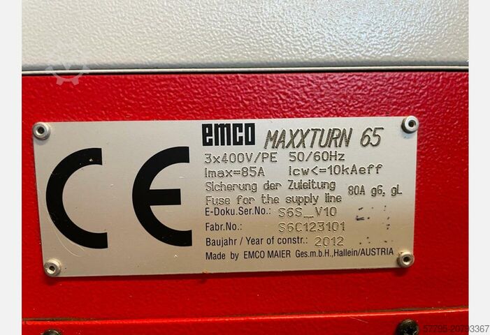 مخرطة CNC EMCO MAXXTURN 65Y
