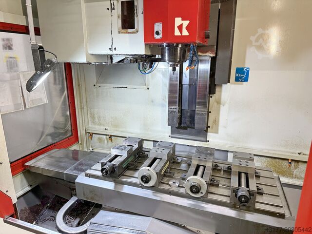 Centro de usinagem vertical CNC BAZ KONDIA Heidenhain TNC 530 A-6 und A-10 IKZ + Zubehör