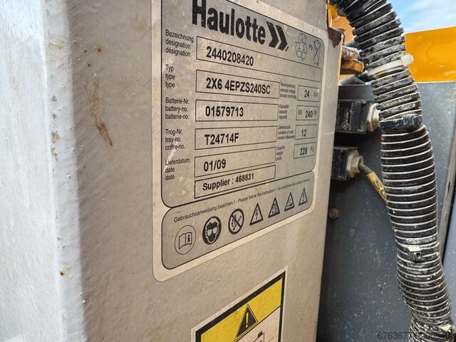  HAULOTTE Star 10 Electric Masthoogwerker / Vertical Boom lift 10M werkhoogte 2011