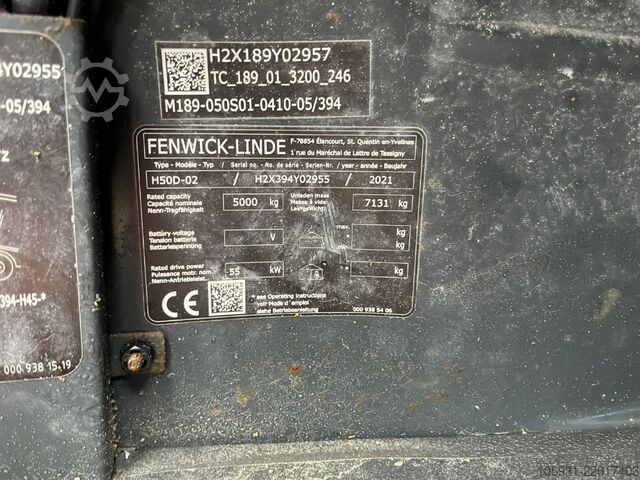 ডিজেল ফর্কলিফ্ট Linde H50D-02