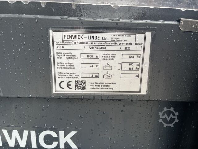 Slagač za pješake Linde L10B