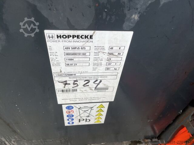 Elektrische vorkheftruck 3 wielen Linde E16-02