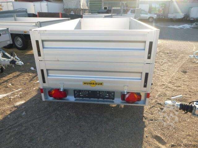 Biltrailer Humbaur HA 132513 mit KV und Bordwandaufsatz, 1300 kg, 2510 x 1310 x 350mm