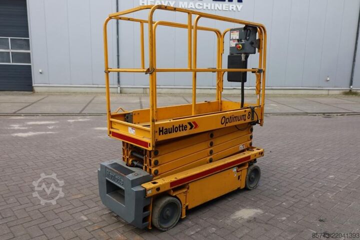 剪刀式电梯 Haulotte Optimum 8 As-Is, Electric, 7.77m Working Height, 2