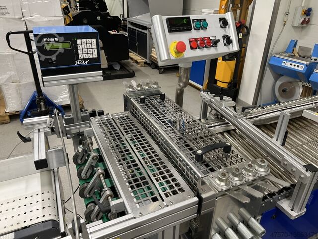 Katlama ve katlama makinesi Heidelberg Stahlfolder + Popp Maschinenbau SRT + MWS
