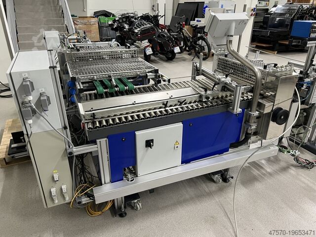 Katlama ve katlama makinesi Heidelberg Stahlfolder + Popp Maschinenbau SRT + MWS