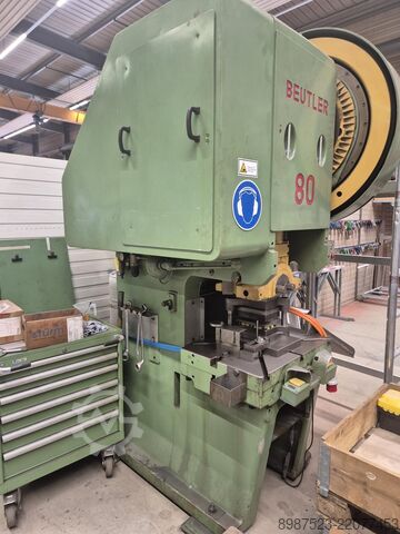 Exzenterpresse E. Beutler A.G. Maschinenfabrik PD 80 Typ LK80