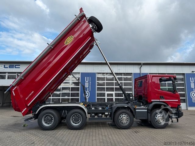 Kipper LKW SCANIA P 420 8x4 Kipper Meiller 18,5m3 Euro 6