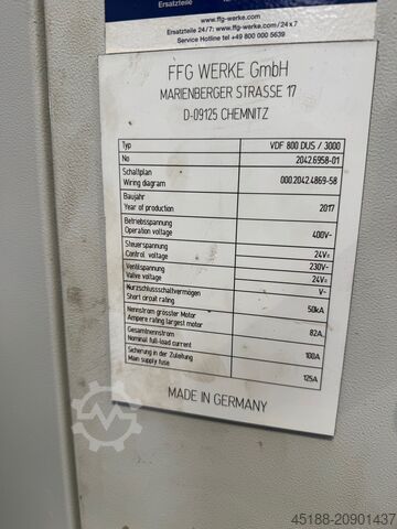 Torno controlado por ciclos VDF Boehringer VDF 800 DUS