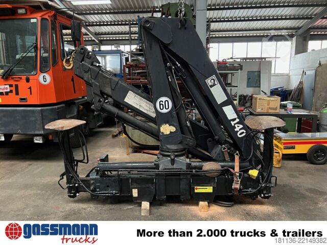 Truck mounted crane HIAB 140 AWV
