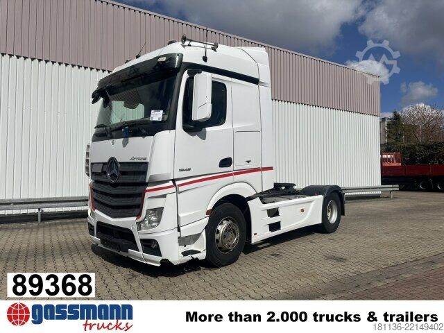 وحدة جرار قياسية Mercedes-Benz Actros 1845 LS 4x2, StreamSpace, Kipphydraulik