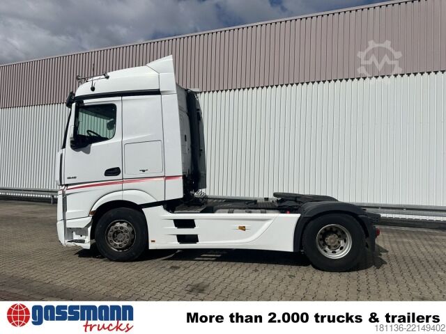 وحدة جرار قياسية Mercedes-Benz Actros 1845 LS 4x2, StreamSpace, Kipphydraulik