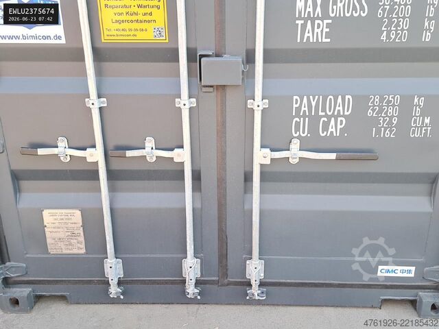 Shipping container Other 20 Fuß Double Door ONE WAY
