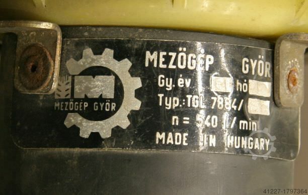 Zapfwelle MEZÖGEP Typ 800-1000