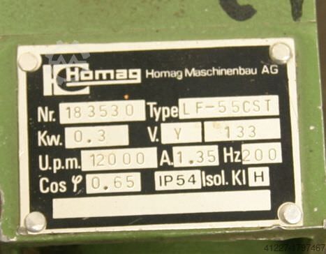 Milling motor for edge processing machines Homag LF-55CST