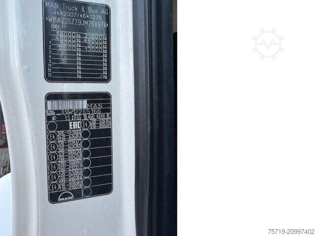 รถบรรทุกดั๊มพ์ MAN 18.460 TGS 4x4