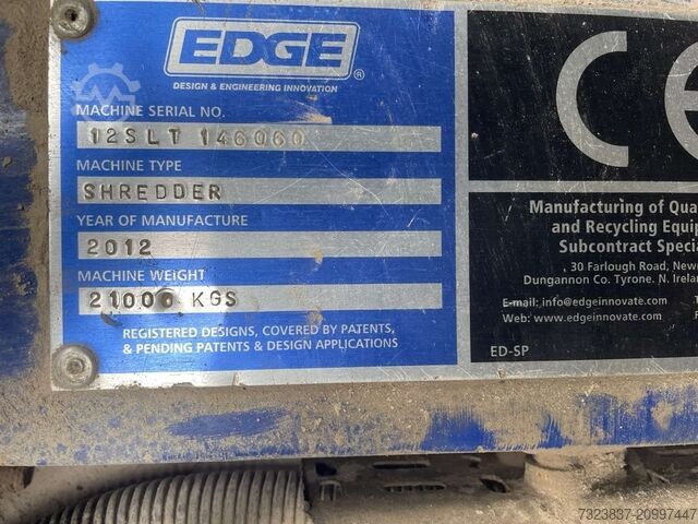 Drobilnik z dvema gredema Edge Slayer X Shredder