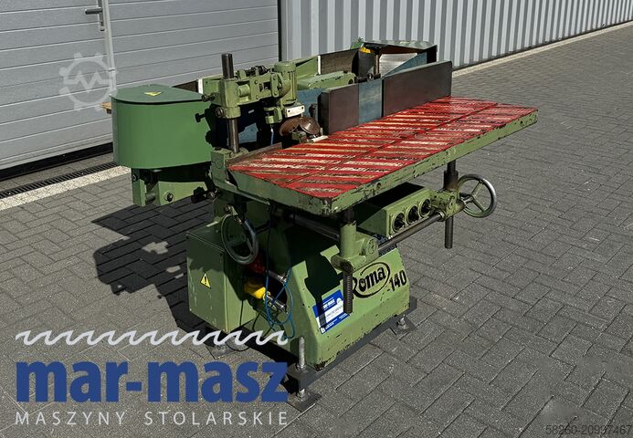 Máy mài cạnh dây đai góc ROMA 140 