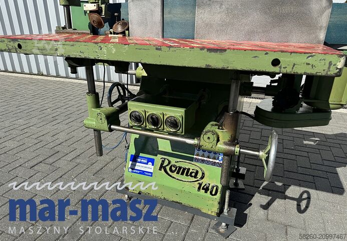 Máy mài cạnh dây đai góc ROMA 140 