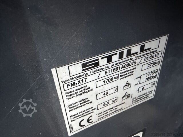 Regalni viličar Still FM-X17