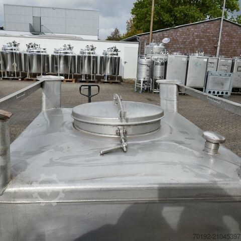 V2Aステンレス製1050リットルコンテナ Thyssen Umformtechnik (UCON) 9706