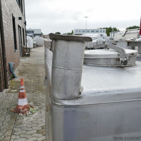 V2Aステンレス製1050リットルコンテナ Thyssen Umformtechnik (UCON) 9706