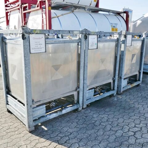 V4A製1000リットルIBCコンテナ Umformtechnik Hausach (UCON) 9672