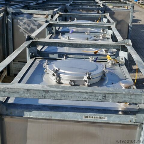 V4A製1000リットルIBCコンテナ Umformtechnik Hausach (UCON) 9672