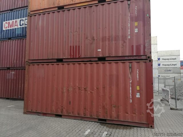 Jūras konteiners TC Containerhandel 20-Fuß Container Lagercontainer Hamburg