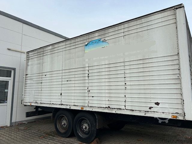 Затворена приколка MÜLLER-MITTELTAL EAL-TA-F 8,6tonner 5,8 Nutzlast 2 ACHSER TANDEM