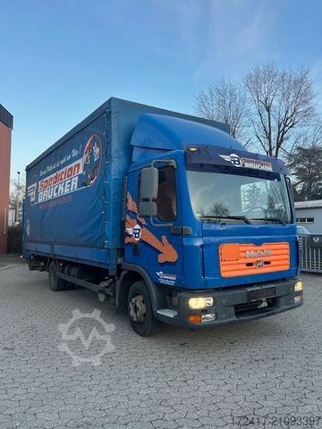 Комби со завеса од страна MAN TGL 8.210BL 7.150 8.180 8.150 AC TÜV 11.2026 AHK