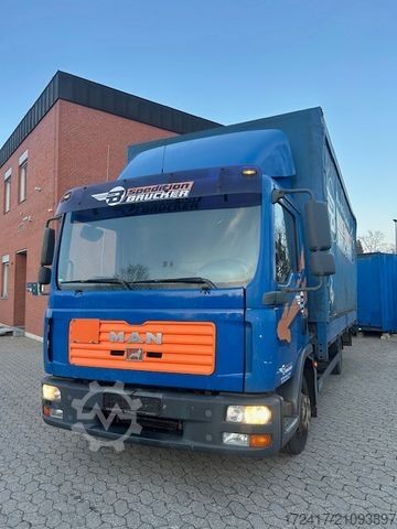 Комби со завеса од страна MAN TGL 8.210BL 7.150 8.180 8.150 AC TÜV 11.2026 AHK
